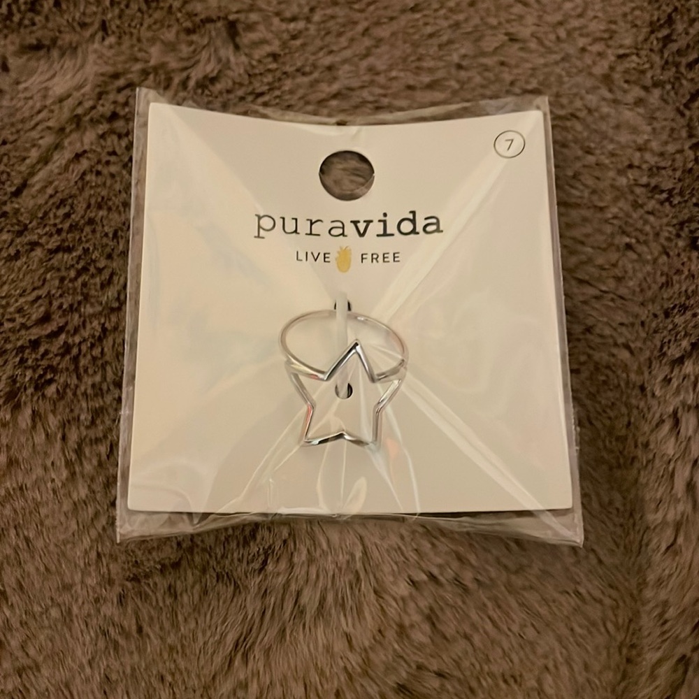 Pura Vida Size 7 Star ⭐️Ring
